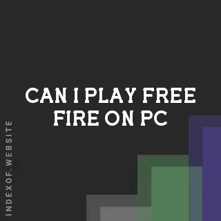 Can I play Free Fire on PC? Banners