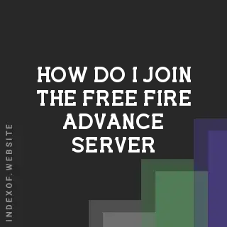 How do I join the Free Fire Advance Server? Banners
