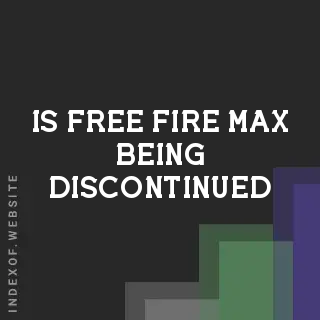Is Free Fire MAX being discontinued? Banners