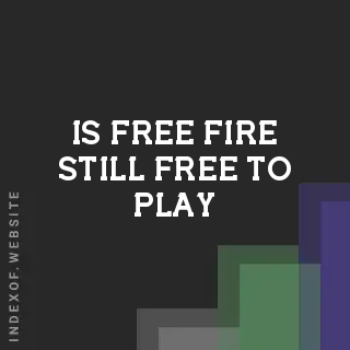 Is Free Fire still free to play? Banners