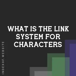 What is the “Link System“ for characters? Banners
